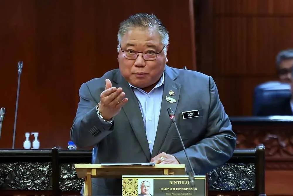 Tiong King Sing. Foto Bernama