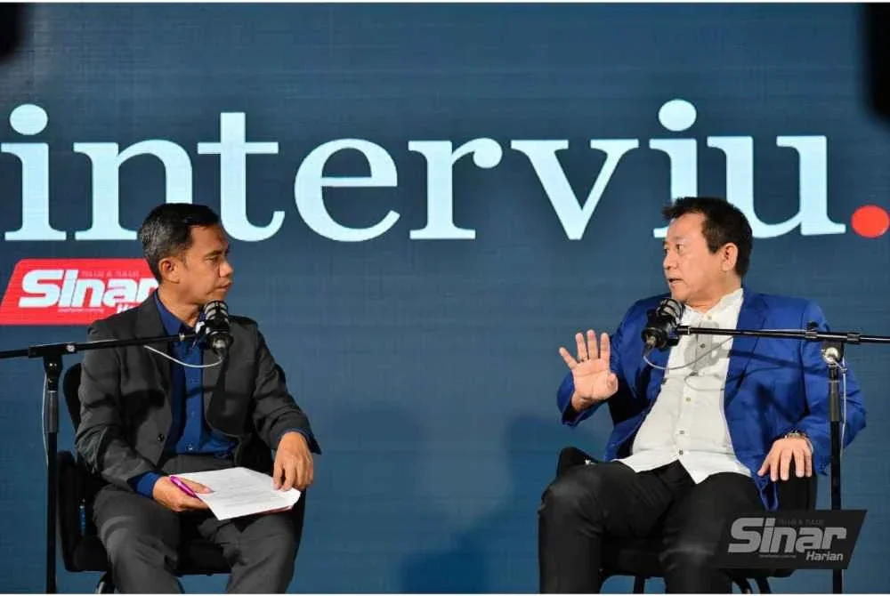 Tun Faisal ketika bercakap pada Program Interviu bertajuk Bersatu Berpecah?: Apa Kata Fayhsal, Faisal yang disiar secara langsung di semua platform Sinar Harian pada malam Jumaat.