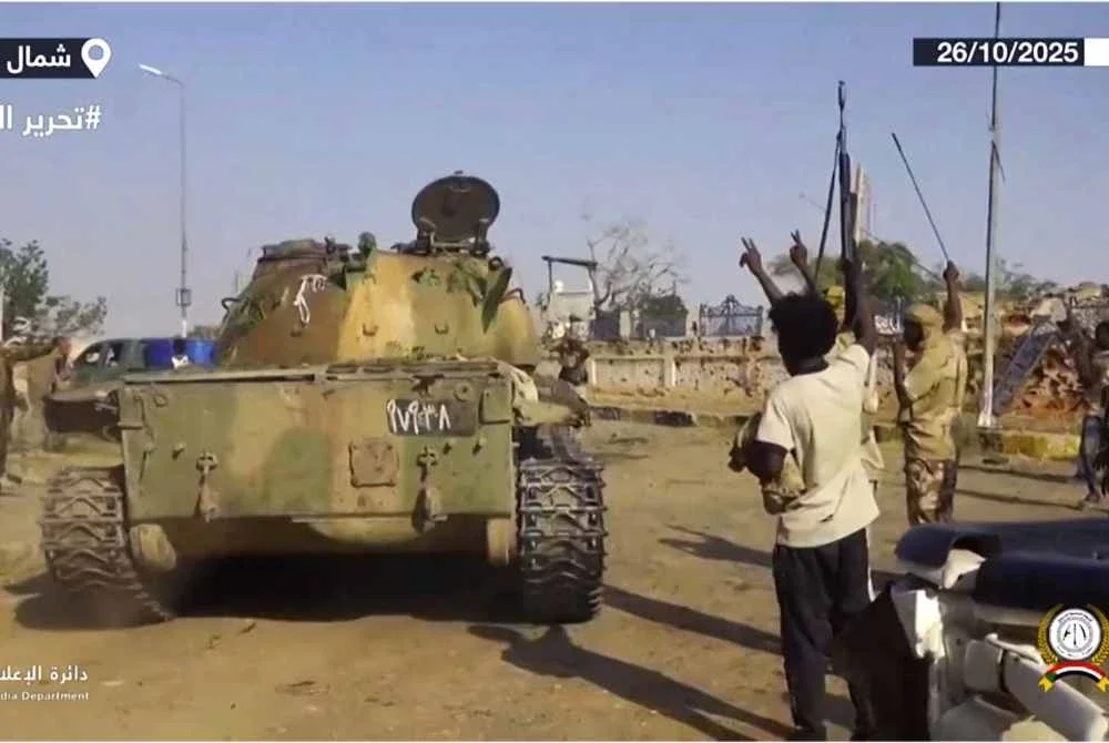 Lebih 15,000 orang awam terbunuh di Darfur sejak konflik kembali memuncak pada 2023, manakala lebih 10 juta rakyat Sudan menjadi pelarian dalam negara dan sempadan luar. Foto AFP