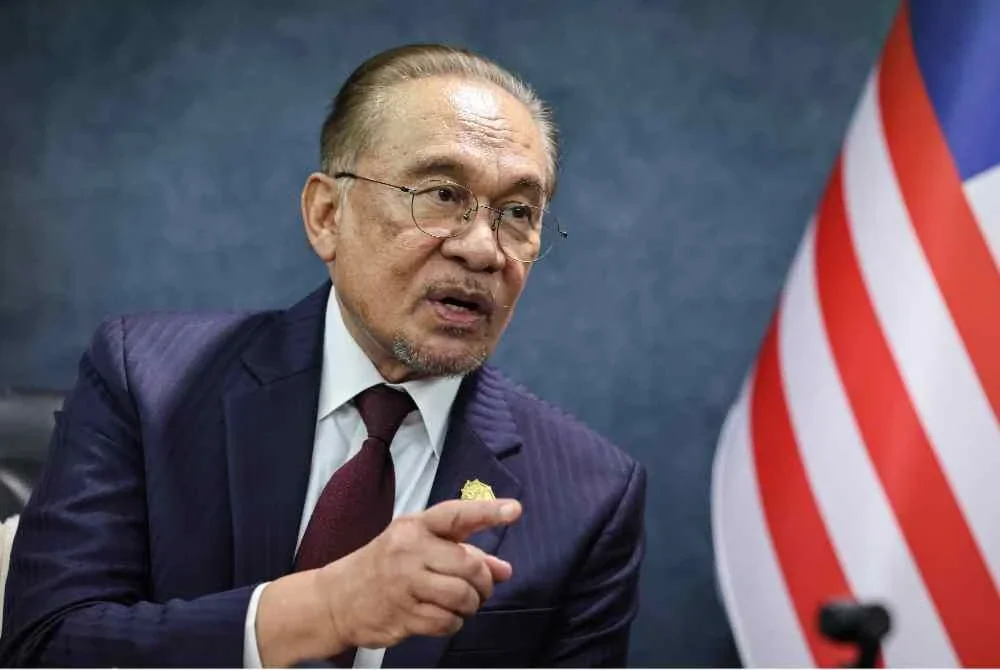 Anwar ketika ditemui pengamal media dari Malaysia pada Jumaat. 