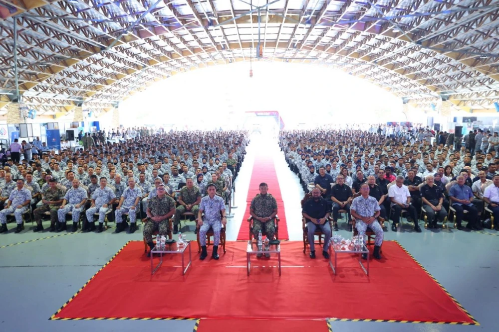Jelajah Wira LTAT 2025: Edisi Utara melabuhkan tirainya di Pangkalan Tentara Laut Diraja Malaysia Lumut, Perak.