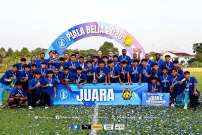 JDT IV menjuarai Piala Belia 2025 pada Sabtu. Foto Football Association of Malaysia