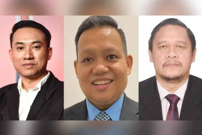 Gambar dari kiri: Hussain Yusri, Mujibu, Muhammad Afifi