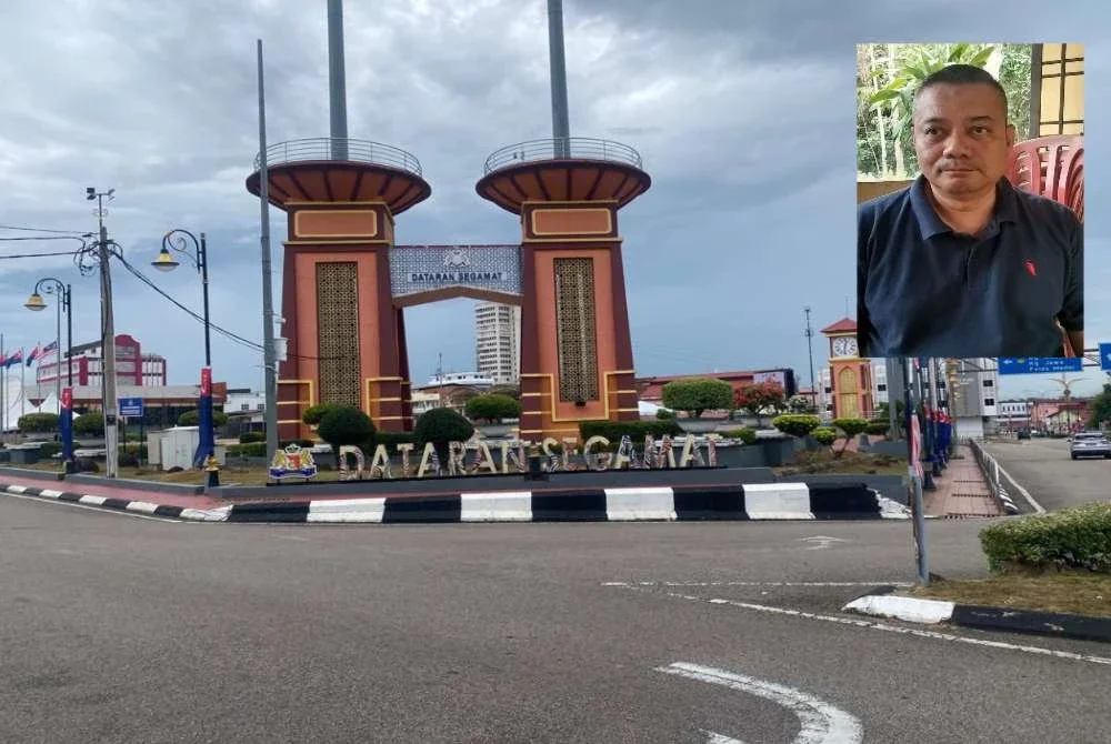 Penduduk Segamat dikejutkan dengan gegaran selama dua saat susulan gempa bumi lemah 2.7 magnitud di Jementah malam Isnin. Gambar kecil: Ahmad Asri