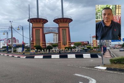 Penduduk Segamat dikejutkan dengan gegaran selama dua saat susulan gempa bumi lemah 2.7 magnitud di Jementah malam Isnin. Gambar kecil: Ahmad Asri