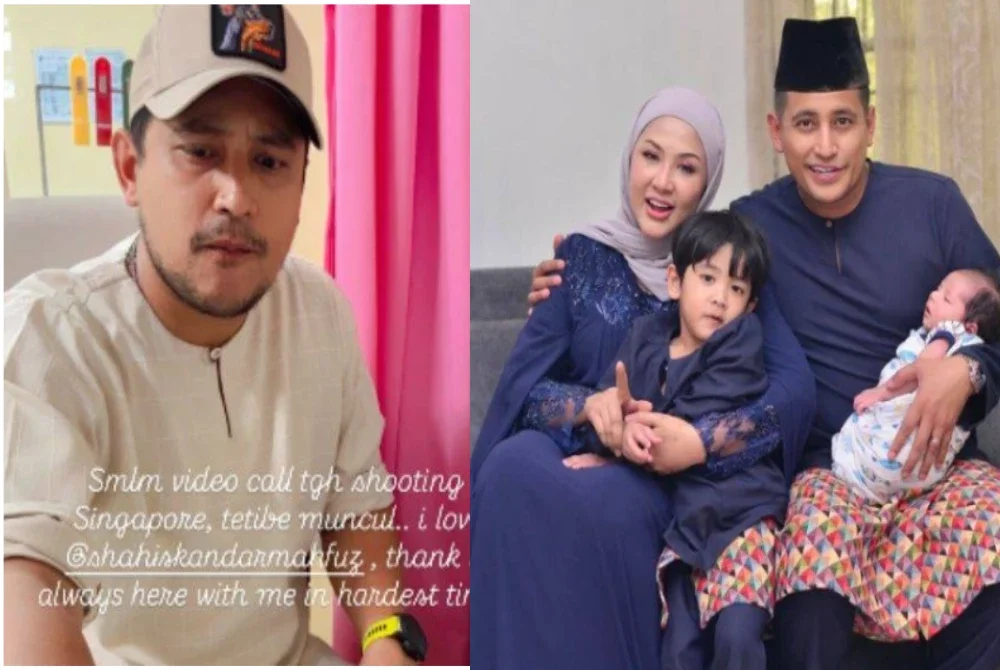 Shah Iskandar berkongsi berita duka apabila isterinya perlu melalui proses pengguguran selepas bayi dalam kandungan disahkan menghidap Sindrom Edwards.