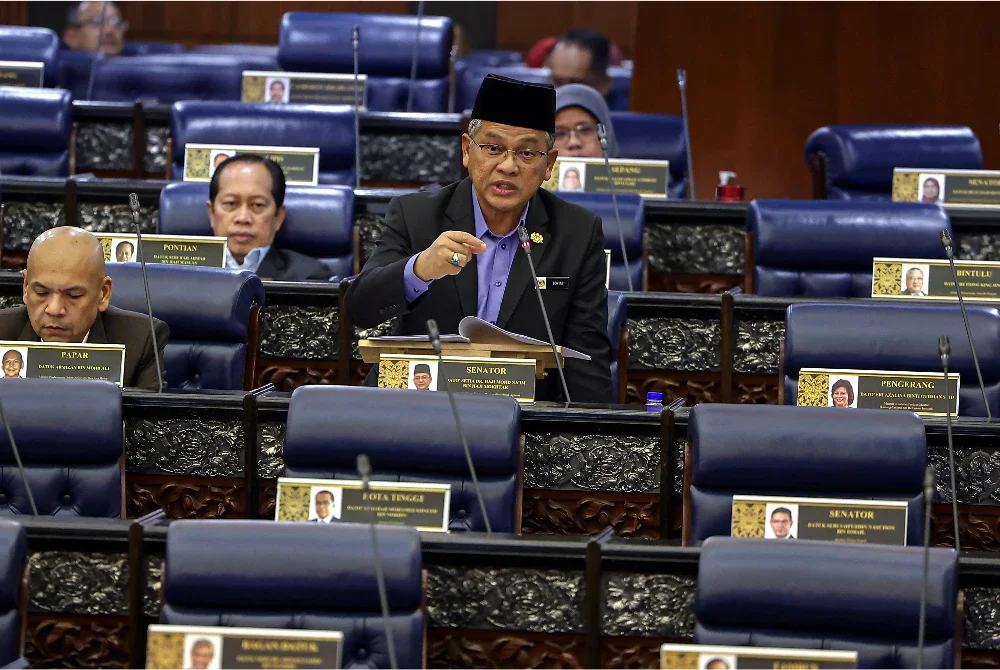 Mohd Na’im ketika menggulung perbahasan Belanjawan 2026 peringkat jawatankuasa bagi Jabatan Perdana Menteri di Dewan Rakyat pada Rabu.