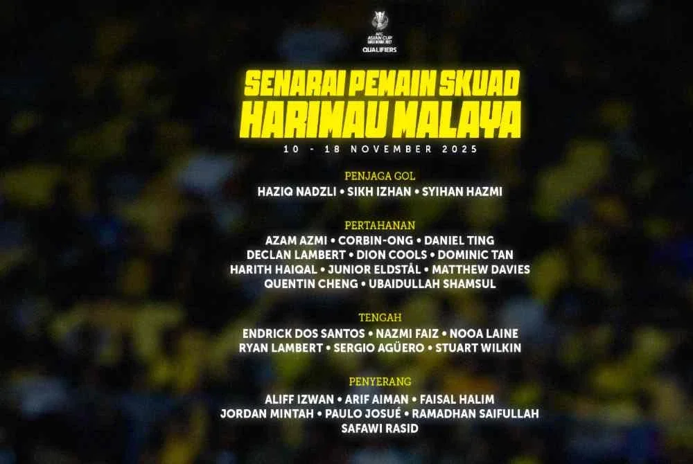 Cklamovski memanggi 27 pemain untuk menghadapi Nepal dalam aksi Kelayakan Piala Asia.