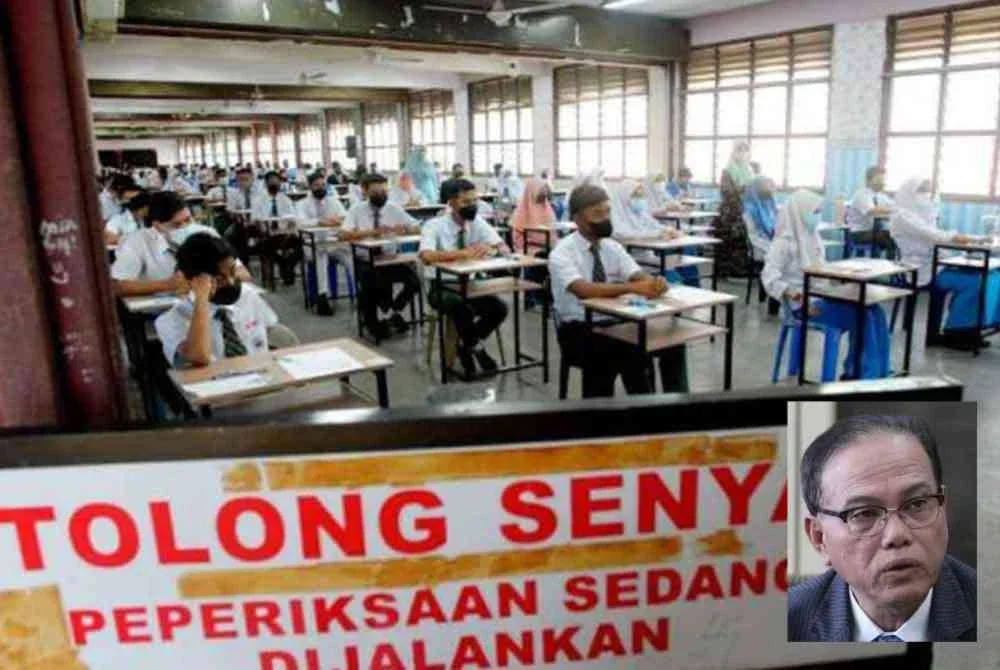 Kerajaan Pahang meluluskan penambahan kategori bagi Program Tunas Makmur 2025 kepada 21,026 pelajar yang menduduki peperiksaan SPM di negeri ini. Gambar kecil: Wan Rosdy