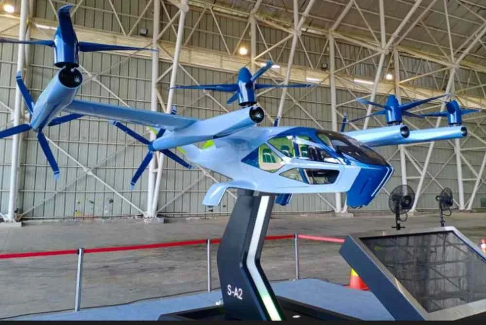 Teksi terbang. Foto Agensi