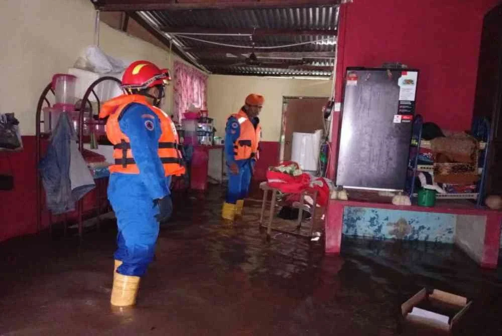 Pihak berkuasa menasihatkan penduduk di kawasan berisiko agar sentiasa berwaspada dan mengikuti perkembangan semasa melalui saluran rasmi bagi mengelakkan sebarang kejadian tidak diingini. Foto APM Kedah