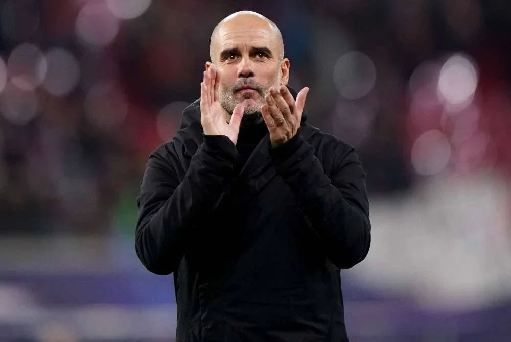 Guardiola akan menyambut perlawanan ke-1,000 sebagai pengurus. Foto: Agensi