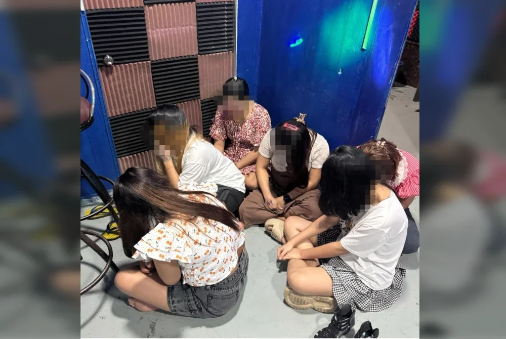 Antara individu yang diperiksa dalam serbuan Op Noda ke atas premis hiburan di seluruh negara.