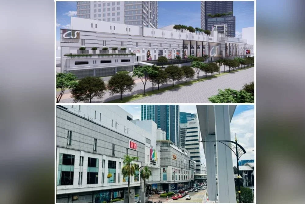 Pandangan bahagian Luar JBCS (SELEPAS) - ilustrasi artis