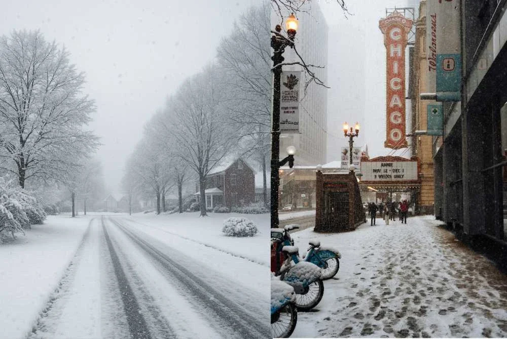 Udara Artik melanda Amerika Syarikat dengan suhu ekstrem bawah beku dan salji awal di beberapa negeri.
