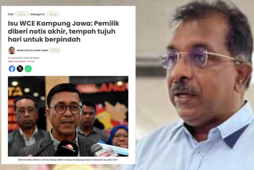 Gunaraj berkata, penangguhan itu dibuat bagi memberi ruang kepada penduduk terlibat untuk berpindah ke penempatan baharu di bawah program perumahan SmartSewa