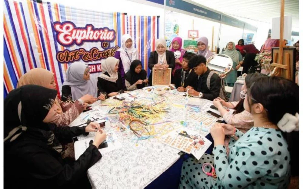 Antara aktiviti yang dijalankan di reruai PSH sempena Festival Idea Putrajaya (Putrajaya FOI) 2025 di Pusat Konvensyen Antarabangsa Putrajaya pada 4 hingga 8 November lepas.