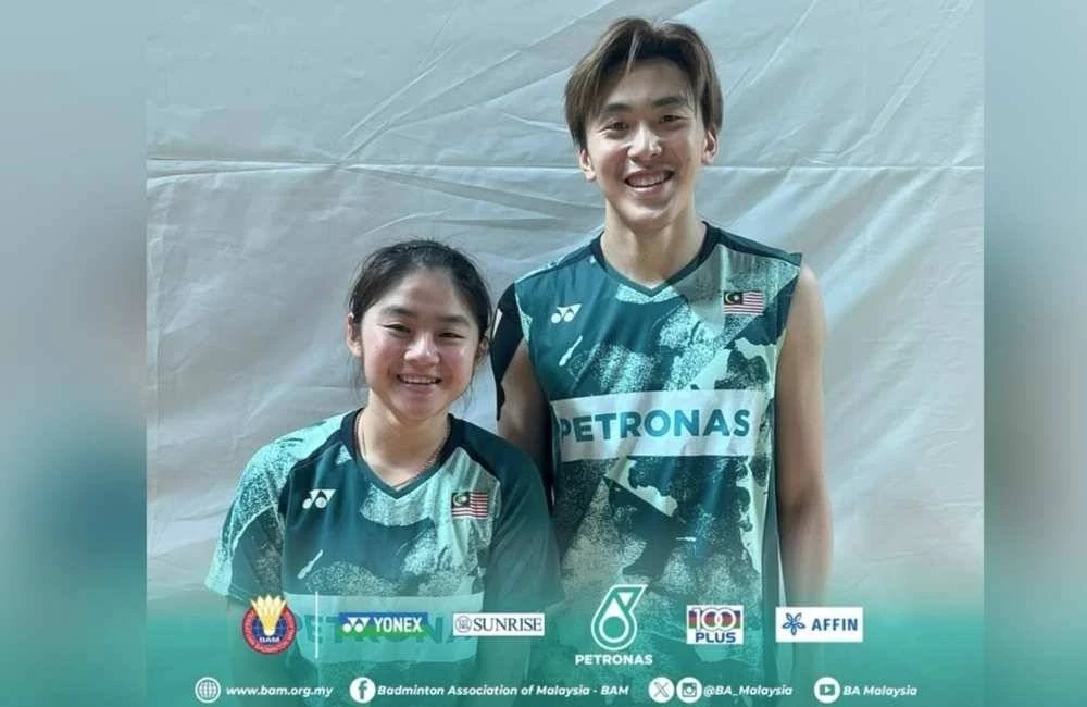 Su Yin (kiri) - Pang Ron menafikan kemaraan Hsuan Yi-Chu Yun pada Rabu. FOTO: BAM 