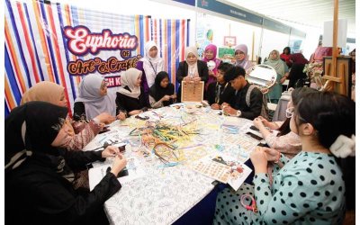 Antara aktiviti yang dijalankan di reruai PSH sempena Festival Idea Putrajaya (Putrajaya FOI) 2025 di Pusat Konvensyen Antarabangsa Putrajaya pada 4 hingga 8 November lepas.