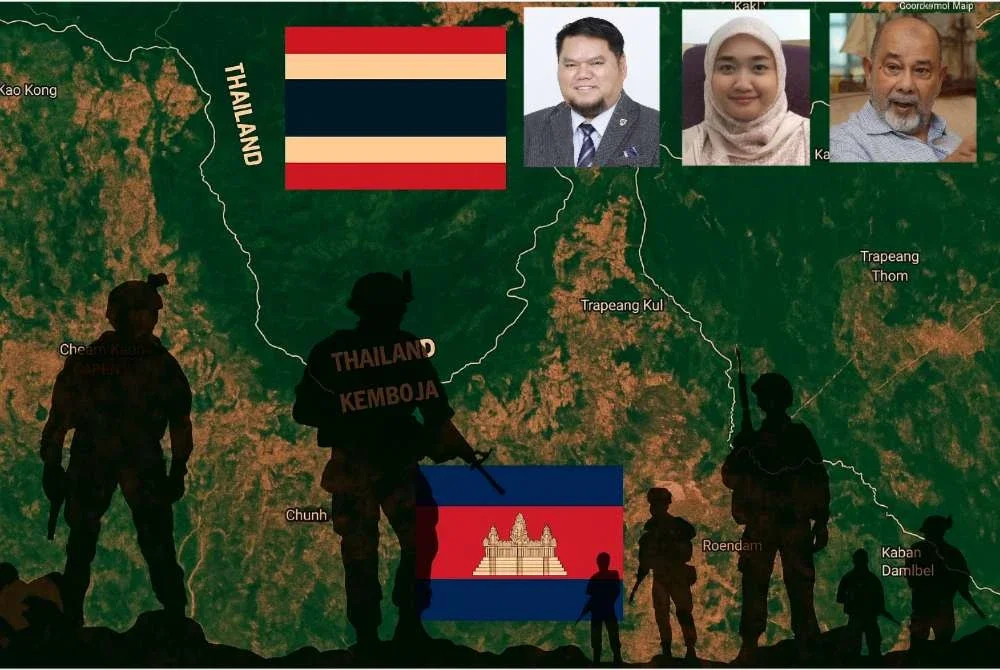 Thailand menggantung gencatan senjata dan menuduh Kemboja menanam periuk api baharu di kawasan sempadan dipertikaikan. Gambar kecil dari kiri: Ahmad Mujahid, Nur Ashikin dan Syed Hamid.