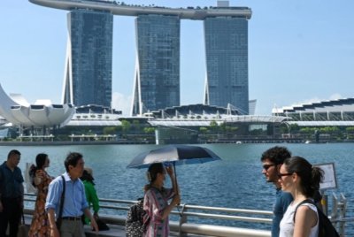 Statistik menunjukkan Singapura menerima 12.8 juta pelancong asing dalam sembilan bulan pertama tahun ini. Foto Agensi
