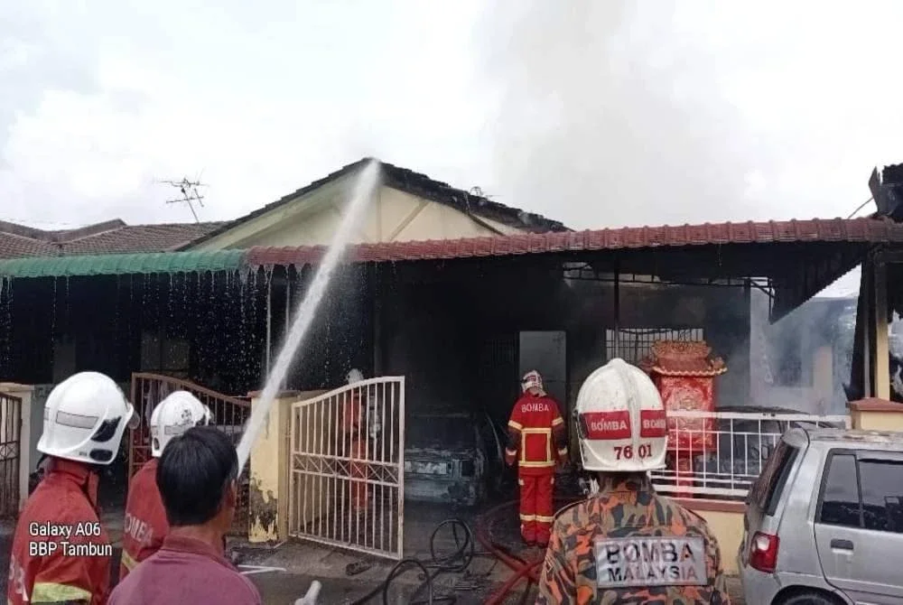 Kebakaran berjaya dikawal pada jam 1.11 petang sebelum operasi ditamatkan sepenuhnya pada jam 4.20 petang.