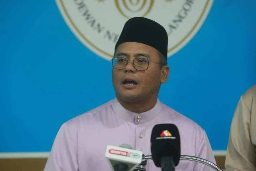 Amirudin pada sidang akhbar selepas Pembentangan Belanjawan Selangor 2026 di Bangunan DUN Selangor pada Jumaat.