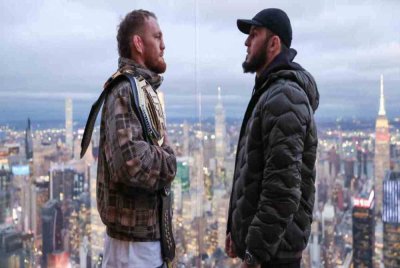 Islam (kanan) akan berdepan petarung Australia dan juara bertahan welterweight, Jack Della Maddalena di Madison Square Garden hujung minggu ini.