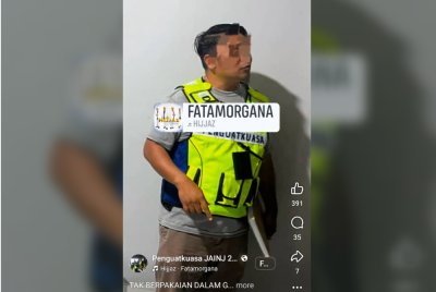 Tangkap layar fb Penguatkuasa JAINJ 2025.