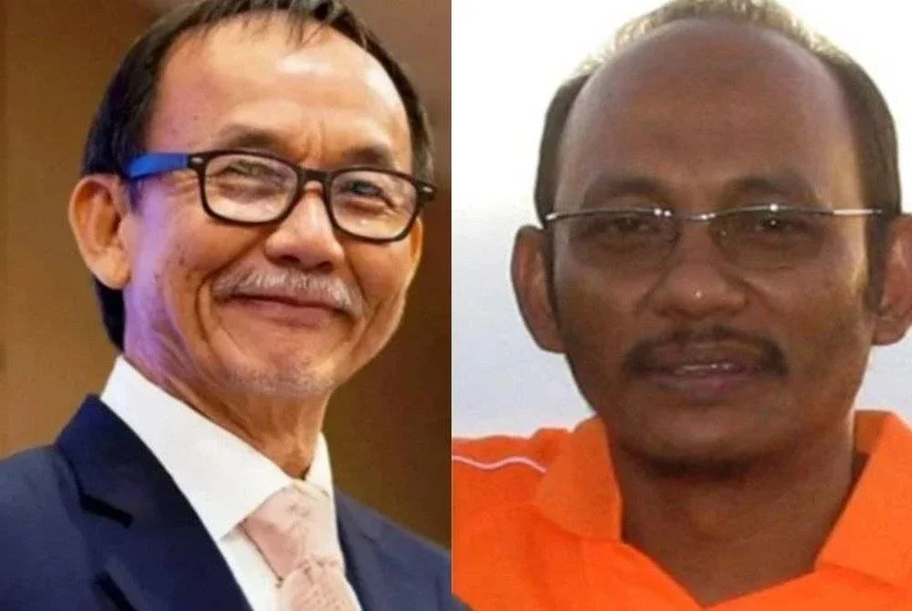 Dari kiri: Paderi Raymond Koh dan Amri Che Mat