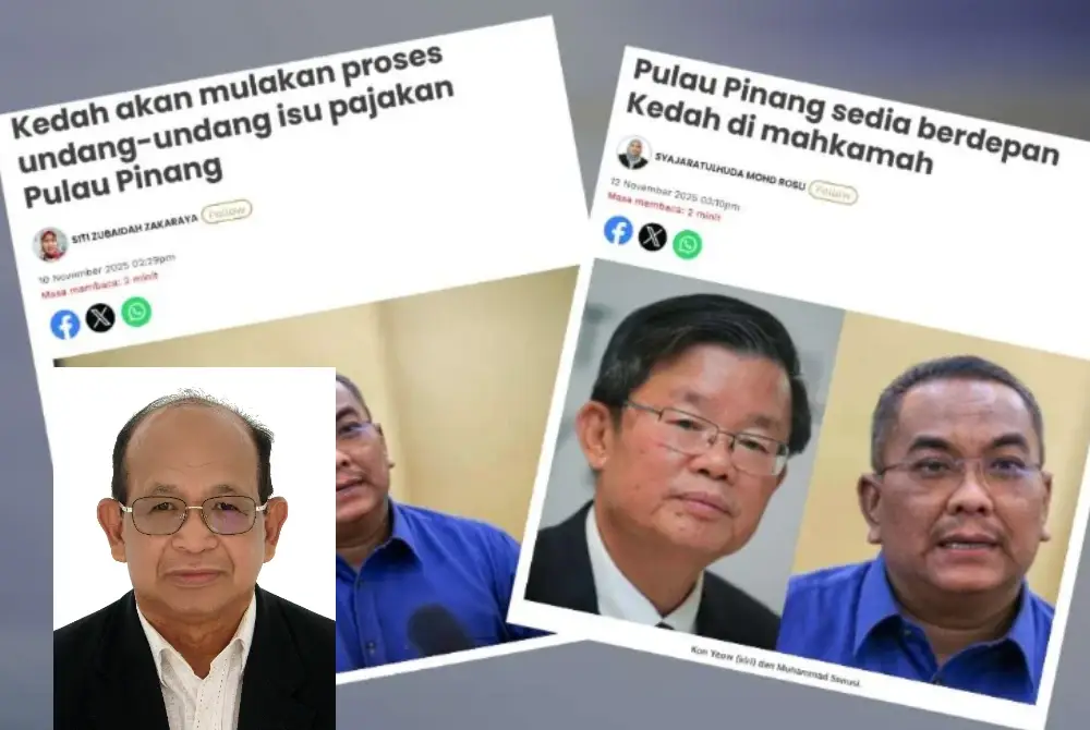 Perdana Menteri, Datuk Seri Anwar Ibrahim disaran tampil sebagai peneraju utama dalam menyelesaikan isu pajakan Pulau Pinang. Gambar kecil: Som Inong