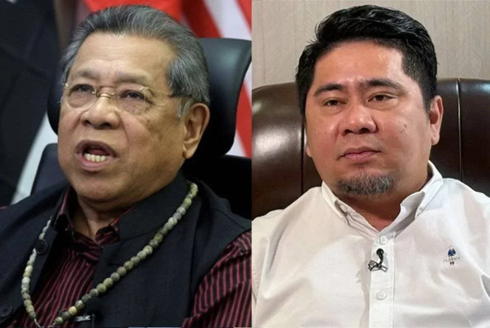 Pandikar Amin (kiri) dan Fairuz.