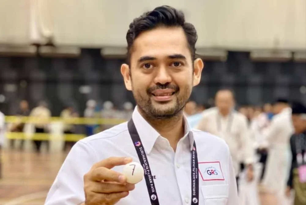 Shah Alfie merupakan calon baharu yang diketengahkan GRS selepas abangnya, Shahelmey tidak mempertahankan kerusi tersebut