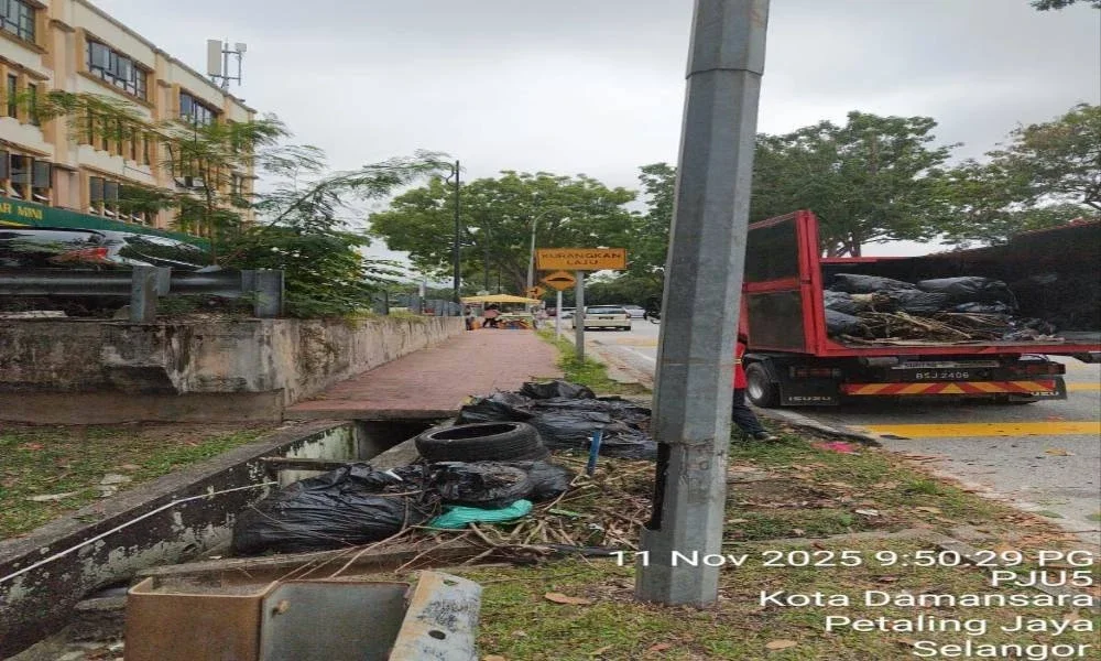 Gambar terakhir yang sempat dirakam Mazlan sebelum dia ditemui dalam sebuah longkang besar
