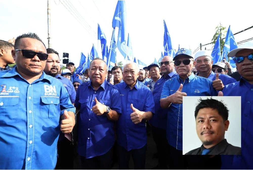 Bung Moktar dan Datuk Jafry Ariffin antara calon berusia 60 tahun ke atas yang bertanding pada PRN17 Sabah. Gambar kecil: Ariff Aizuddin