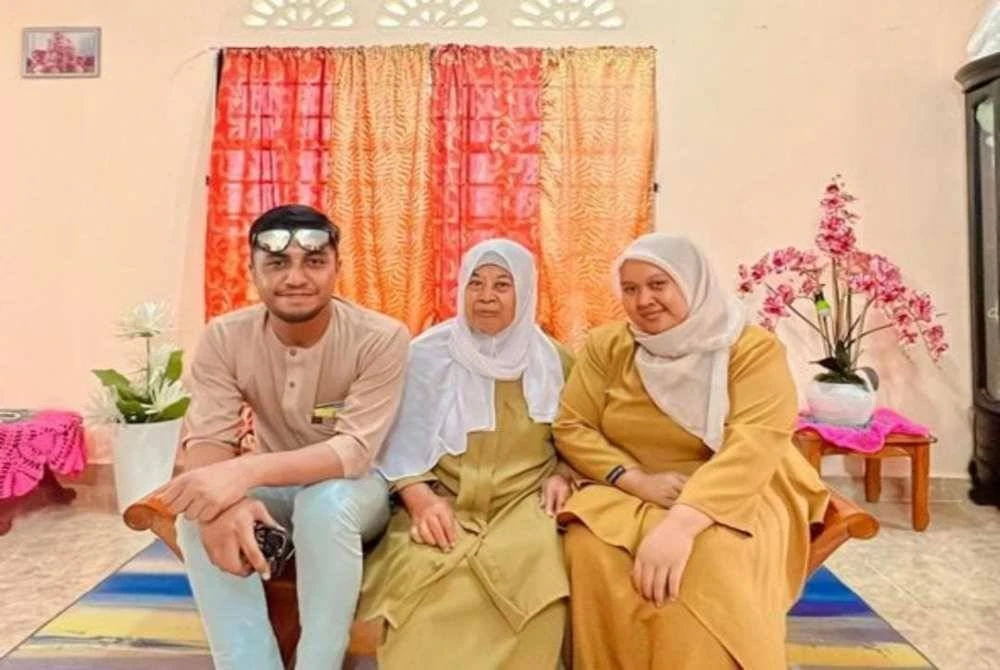 Arwah Nur Fatihah (kanan) dan Muhamad Lokmanorhakim.