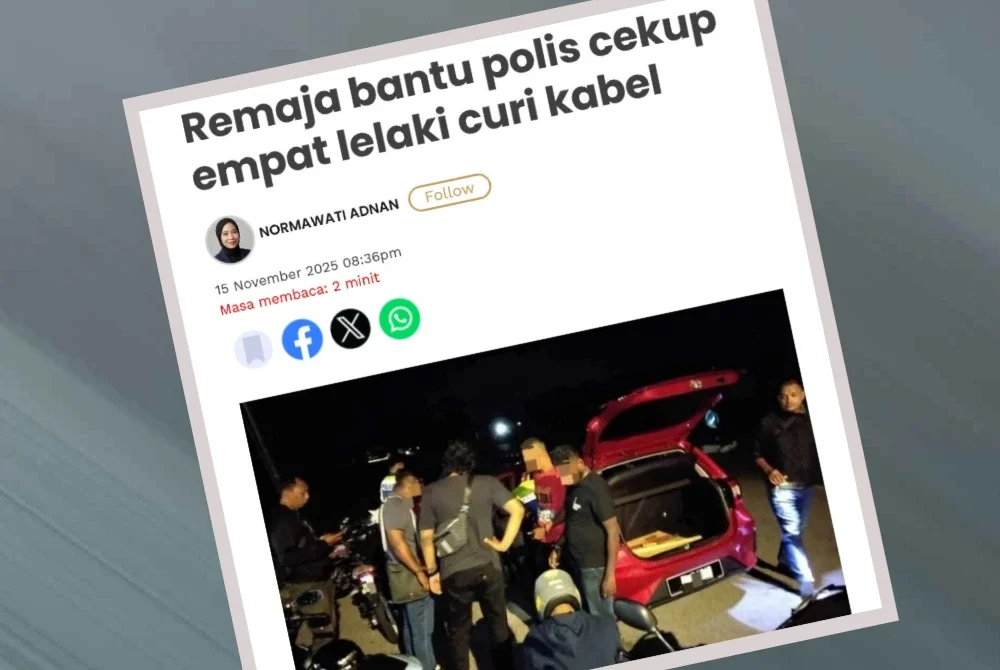 Laporan Sinar Harian pada 15 November 2025.