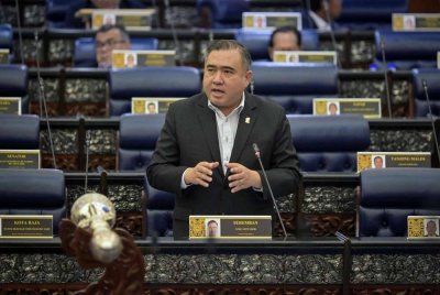 Anthony ketika menjawab soalan tambahan Shaharizukirnaindi Parlimen pada Isnin.