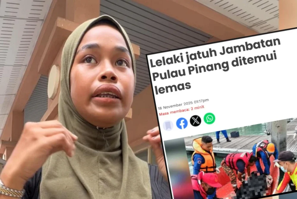Nurul Natasha berharap orang ramai tidak membuat sebarang andaian dengan apa yang berlaku kepada suaminya yang ditemui lemas selepas terjatuh dari Jambatan Pulau Pinang. 