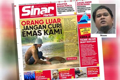 Azam Kelantan menyuarakan kekecewaan terhadap kebenaran mendulang emas tanpa garis panduan jelas. 