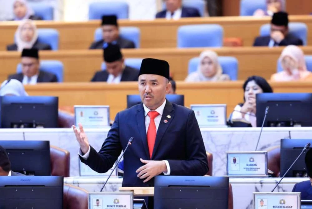 Mohd Jafni ketika menjawab soalan lisan ketika sidang DUN Johor di Kota Iskandar pada Rabu.