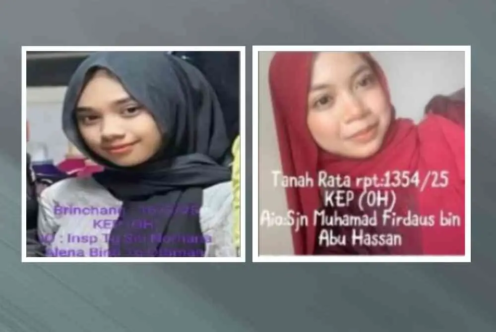 Dua remaja perempuan yang dilaporkan hilang di Cameron Highlands sejak dua hari lalu ditemukan semula.