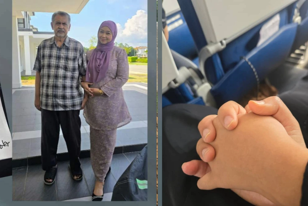 Perjalanan pulang menaiki pesawat Malaysia Airlines dari Kota Kinabalu ke Kuala Lumpur pada Rabu bertukar menjadi kenangan paling menyentuh hati buat bekas Pengarang Eksekutif (Digital) Sinar Harian, Ruzy Adila Idris.