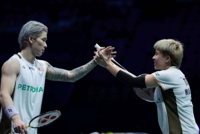 Tang Jie-Ee Wei mara ke suku akhir Terbuka Australia. FOTO: Agensi 