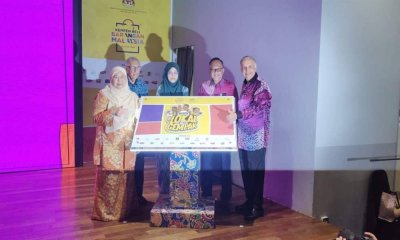 Timbalan Menteri KPDN, Datuk Dr Fuziah Salleh (kiri) dan Pengarah Urusan Mydin, Datuk Wira Dr Ameer Ali Mydin pada pelancaran Kempen Beli Barangan Malaysia (KBBM) 2025 'Lokal Lagi Gempak' di Mydin Subang Jaya pada Khamis.