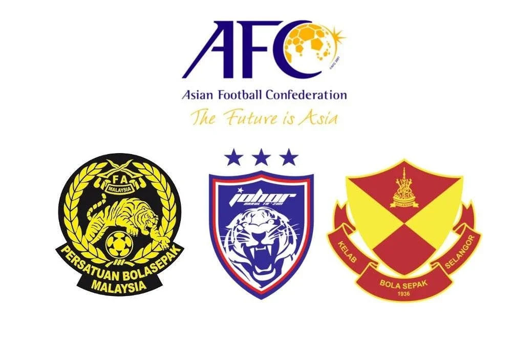 FAM, Johor Darul Ta'zim dan Selangor FC didenda oleh Konfederasi Bolasepak Asia atas pelanggaran peraturan.