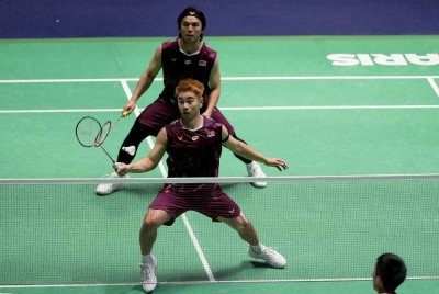 Sze Fei-Nur Izzuddin kini berpeluang menutup musim mengecewakan dengan meraih gelaran Jelajah Dunia Super 500 di Sydney. Foto Agensi