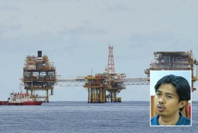 Perubahan dalam kaedah penyaluran royalti petroleum Kepada Terengganu berlaku selepas PRU15. Gambar kecil: Aiman. - Foto: Bernama 
