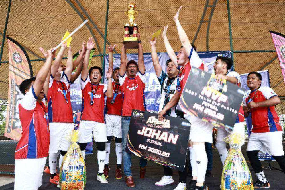 Pasukan Selangor A menjuarai futsal Piala Ketua Pesuruhjaya SPRM.