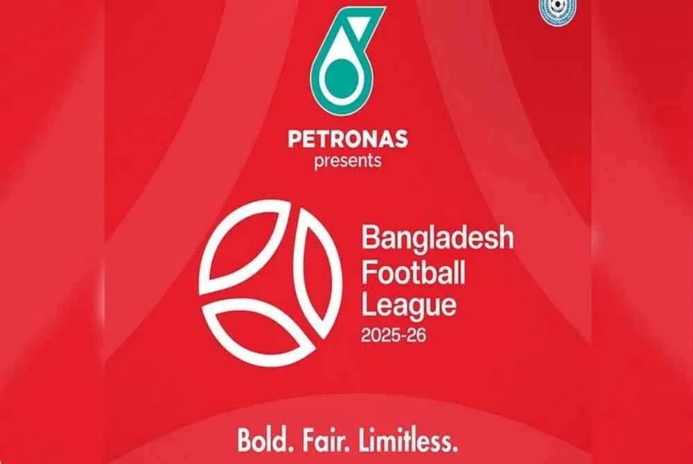 Satu laman Facebook dinamakan sempena Liga Bolasepak Bangladesh semalam mendakwa Petronas menjadi penaja utama liga berkenaan. Gambar Facebook